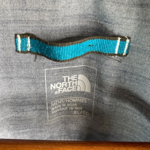 THE NORTH FACE Men’s Montgomery Long Sleeve Shirt High Rise Grey Button Up XL - Picture 11 of 16